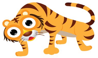 Tatlı kaplan çizgi filmi