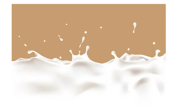 Leche de chocolate — Vector de stock