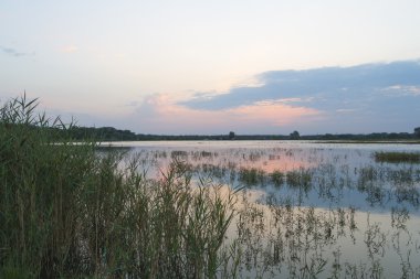 Sabahın erken saatlerinde Gölü
