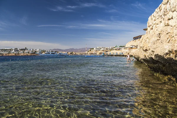 Crystal clear water in the Red Sea — Stock Photo, Image