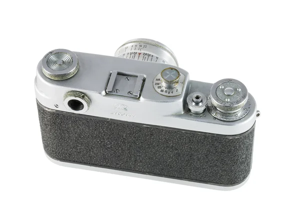 Old Soviet rangefinder camera — Stock Photo, Image