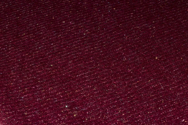 Tessuto di lana rosso scuro con filo lucido — Foto Stock