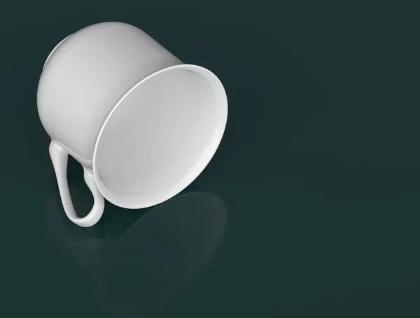 Cup lying on its side — Stock Photo, Image