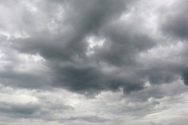 Thunderclouds (arka plan ile karanlık gökyüzü)