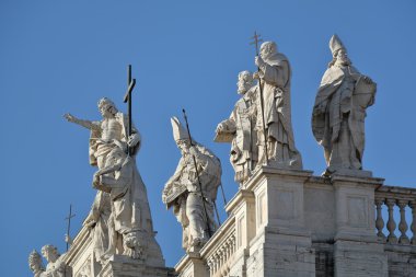St. John Lateran Roma'da Papa'nın Archbasilica detay
