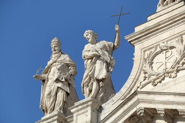 St. John Lateran Roma'da Papa'nın Archbasilica detay