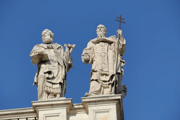 Détail de l'Archibasilique pontificale Saint-Jean-de-Latran à Rome — Photo