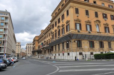 Roma, İtalya. Soprintendenza Archeologica Di Roma görünümü.
