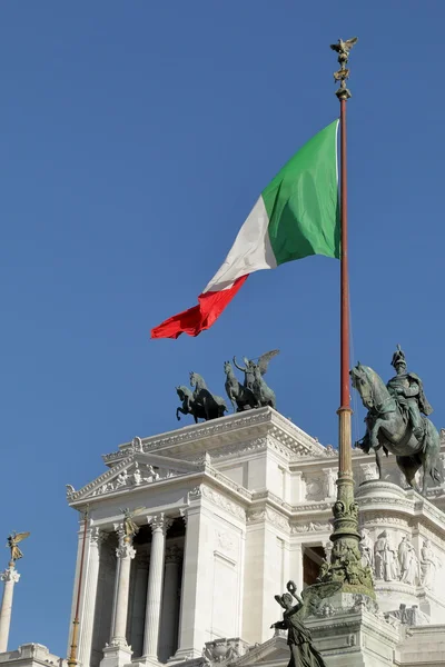 Details of Altar of the Fatherland in Rome, Italy