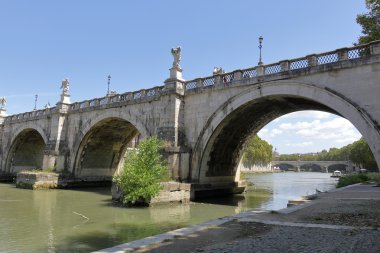 Kemerler brige Ponte Sant'Angelo Roma, İtalya