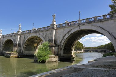 Kemerler brige Ponte Sant'Angelo Roma, İtalya