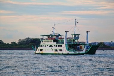 Feribot Tekne Marco Polo 1 Venedik, İtalya