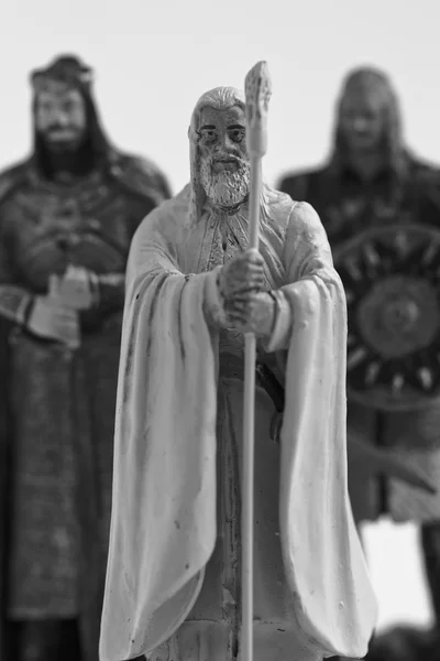 Figura de ajedrez en forma de Gandalf — Foto de Stock