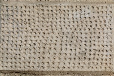 Bir nokta üzerinde bir taş desen