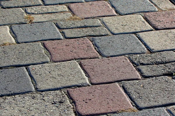 Çok renkli cobblestones üzerinden arka plan — Stok fotoğraf