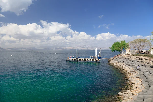 Zee van Galilea kineret Stockfoto