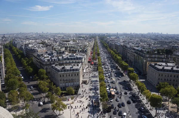 Paris semaları altında — Stok fotoğraf