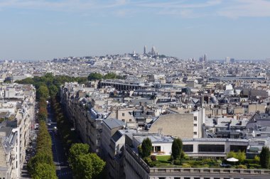 Görünümden arc de Triomphe