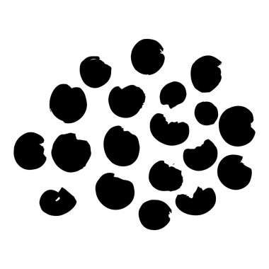 Çizilmiş mürekkep koleksiyonu