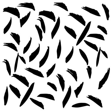 Çizilmiş mürekkep koleksiyonu