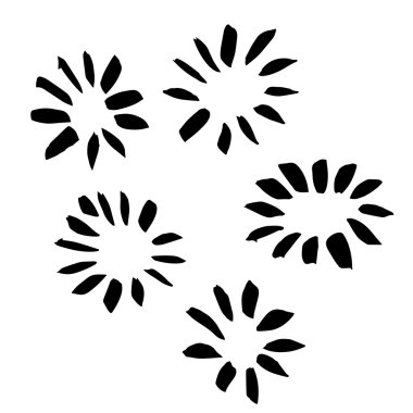 Çizilmiş mürekkep koleksiyonu