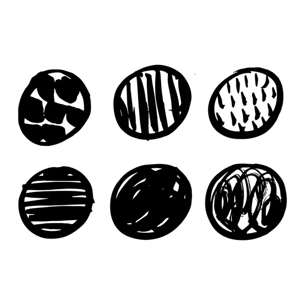Hand-drawn ink collection — Stock Vector