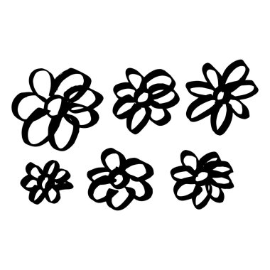 Çizilmiş mürekkep koleksiyonu