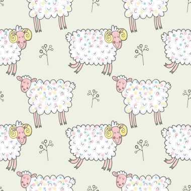 resimde çizilmiş bir köyde atı ile.