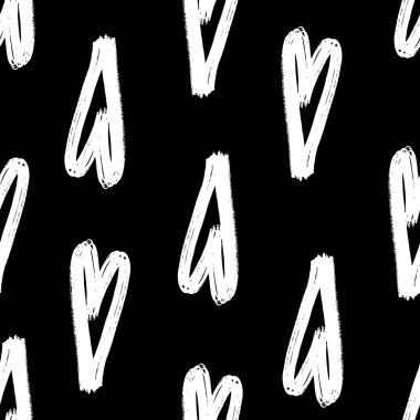 Vektör el boyaması mürekkep çizim fırça darbeleriyle.