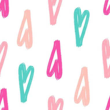 Vektör el boyaması mürekkep çizim fırça darbeleriyle.