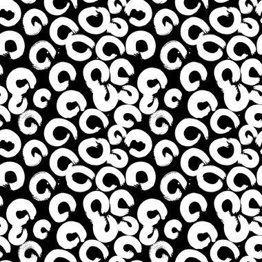 Vektör el boyaması mürekkep çizim fırça darbeleriyle.