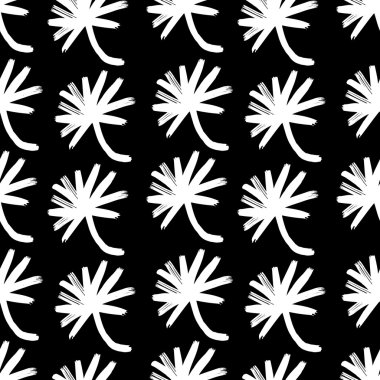 Vektör el boyaması mürekkep çizim fırça darbeleriyle.