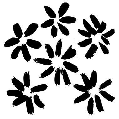 Vektör el cote Derma Filler ile çizilen illüstrasyon