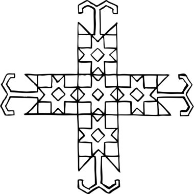 etnik şark süsleme