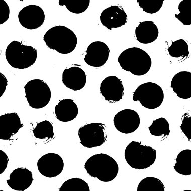 mürekkep fırça darbeleri ile Seamless Modeli