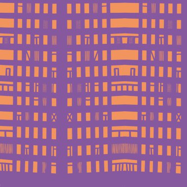 soyut kentsel süsleme ile desen