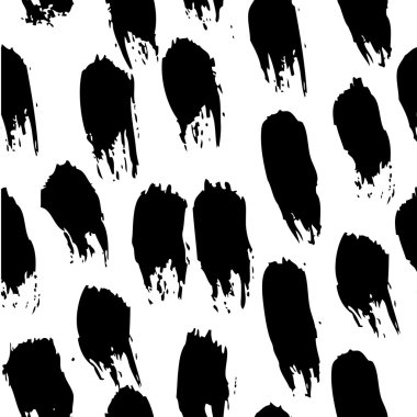 mürekkep fırça darbeleri ile Seamless Modeli
