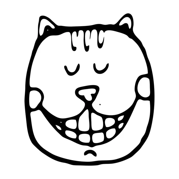 Cheshire cat pro příběh Alenky v říši divů — Stockový vektor
