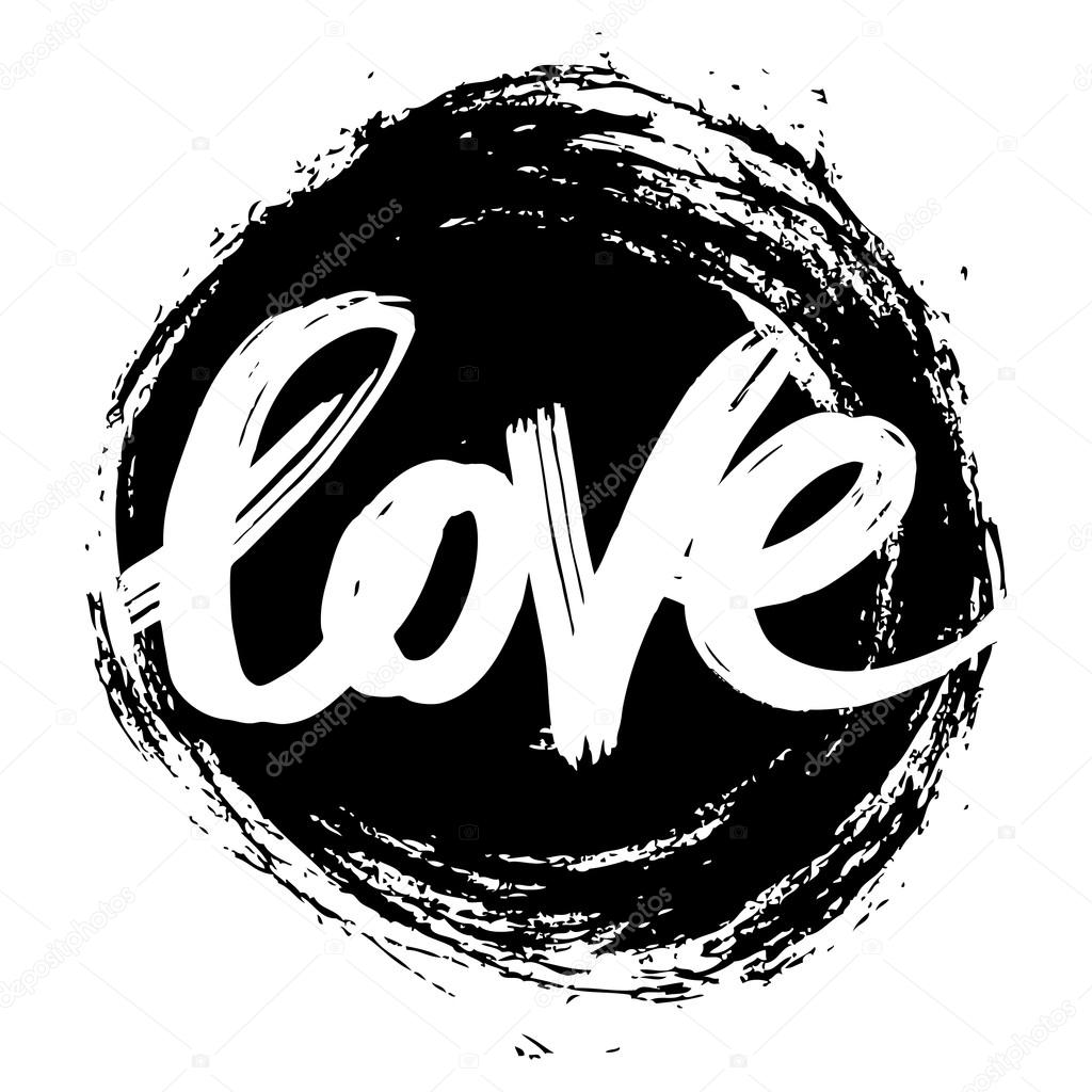Ink Love lettering Stock Vector Image by ©TAkhmet 82391420