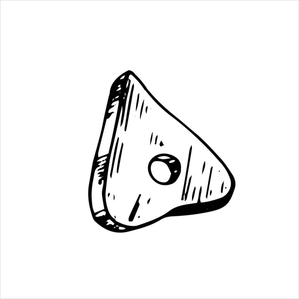 Illustrazione Vettoriale Stile Vintage Ouija Tavolo Gioco Evocare Spiriti Verrà — Vettoriale Stock
