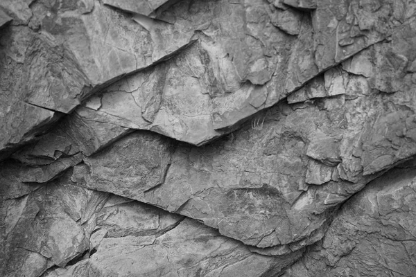 Fondo Roca Blanca Negra Textura Superficie Piedra Rocosa Fondo Gris — Foto de Stock