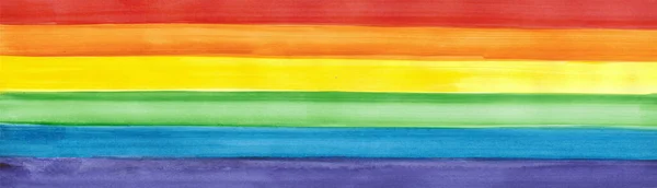 Лгбт Гордость Радужный Флаг Символ Сексуальных Меньшинств Терпимости Лгбтк Лгбт — стоковое фото