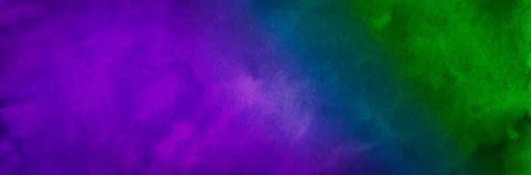 Abstract Colorful Background Purple Green Background Copy Space Design Wide — Stock fotografie
