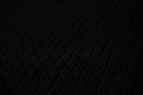 Fond Abstrait Noir Vieilles Tuiles Béton Petit Motif Géométrique Fond — Photo