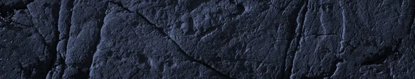 Textura Rocha Afiada Superfície Pedra Fendida Close Fundo Áspero Azul — Fotografia de Stock