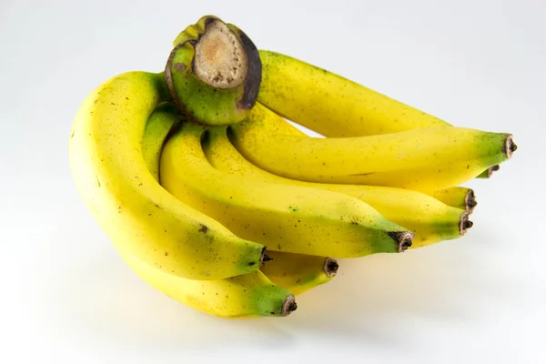 Bunch of bananas  on white background — Stock Photo, Image