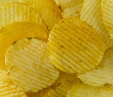 patates cipsi arka plan.