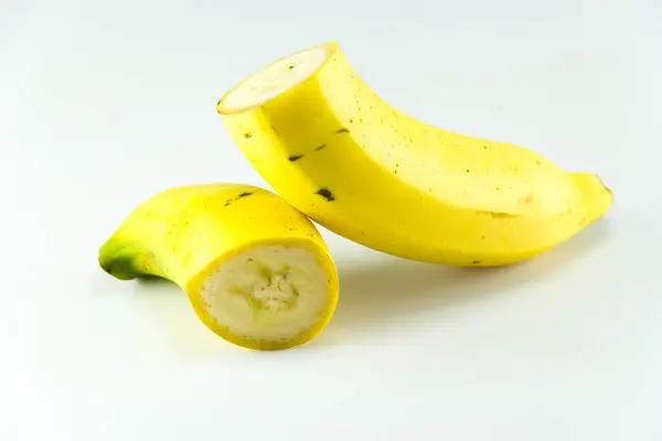 Bunch of bananas on white background. — Stock Photo, Image