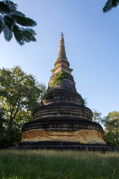 Thailand, Chiang Mai, Umong Temple ( Wat Umong ), old religious — Stock Photo, Image