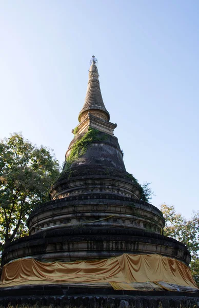 タイ、チェンマイ、ウモーン寺院 (ワット ウモーン)、古い宗教 — ストック写真